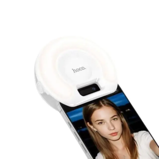 Hoco K160 Clip-On LED Fill Light για Live Streaming, Selfie & Video