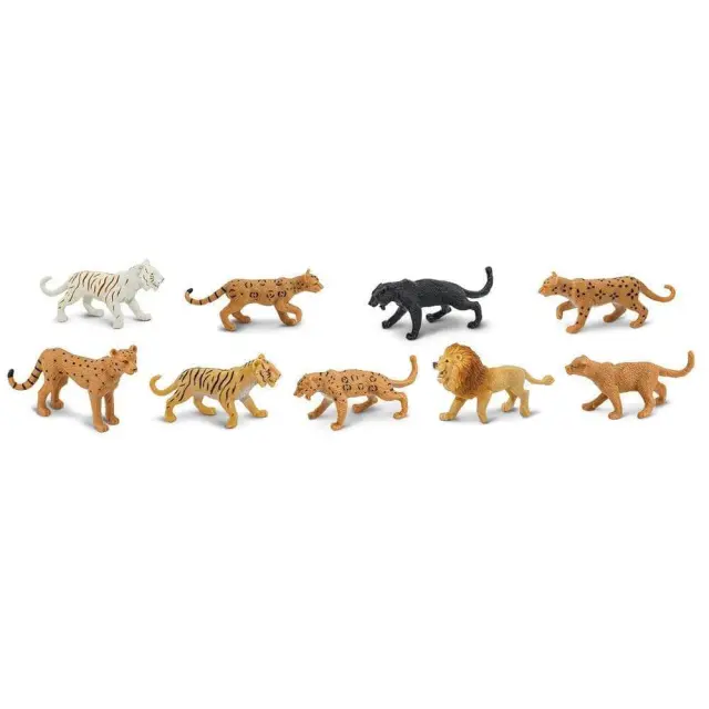 Safari Ltd Μινιατούρες Big Cats TOOB Αιλουροειδή για 3+ ετών 694604 3