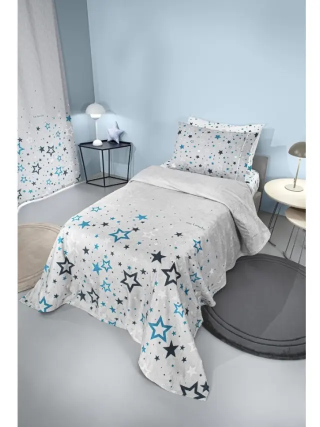 ΚΟΥΒΕΡΤΑ ΠΑΙΔΙΚΗ ULTRA SOFT STARLAND SILVER 160X220 GUY LAROCHE
