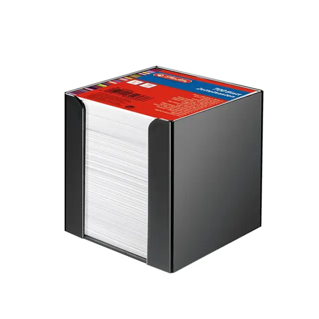 Herlitz Κύβος Σημειώσεων Μαύρος & 700 φύλλα 9x9 (1600360)