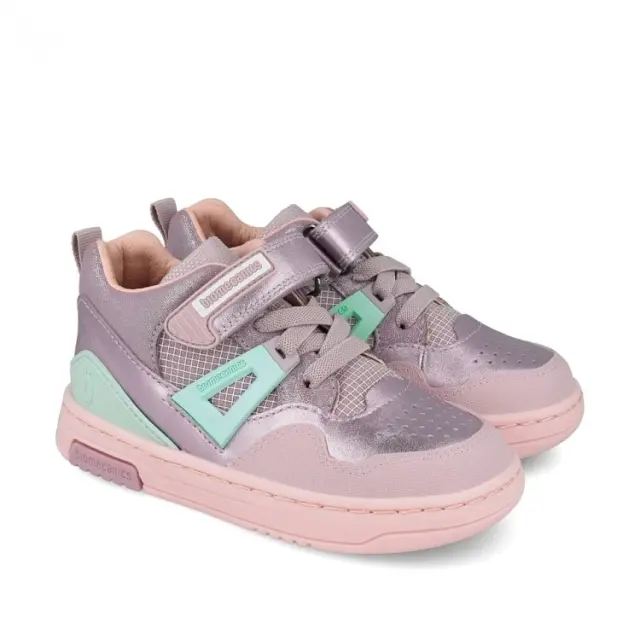 Παιδικά Παπούτσια για Κορίτσια Biomecanics Pink Ankle Boots (Μεγέθη 25-32) ΡΟΖ 2