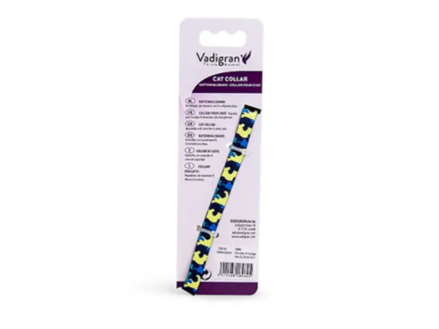 Vadigran Κολάρο Γάτας Καμουφλάζ Neon 20-30cm/10mm 3