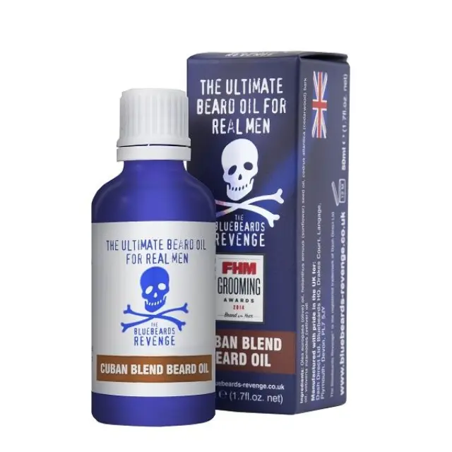 The Bluebeards Revenge Cuban Blend Beard Oil 50ml