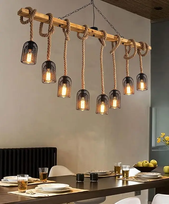 Φωτιστικό οροφής τραπεζαρίας Rustic - 13 - 430538 2