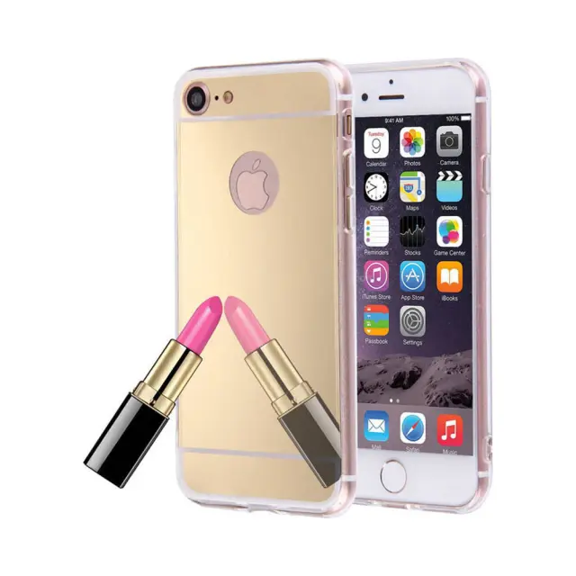 Θήκη Καθρέπτης Senso Mirror Case Για Apple iPhone 6 / 6s Χρυσή
