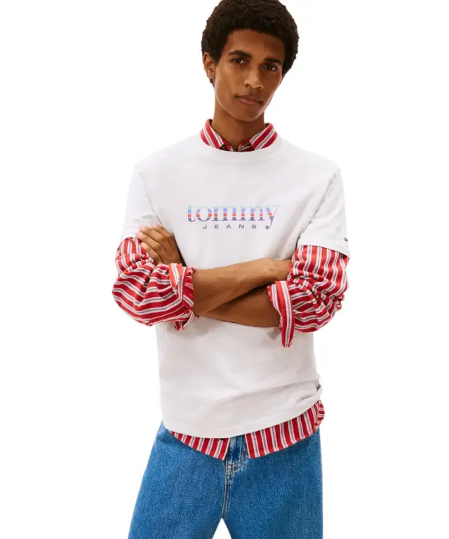 Tommy Hilfiger - Ανδρικό T-Shirt Entry Dna Slim Fit DM0DM22333-P08 Γκρι