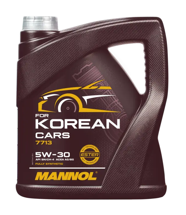 Λάδι Κινητήρα MANNOL For Korean Cars 5W-30 4L