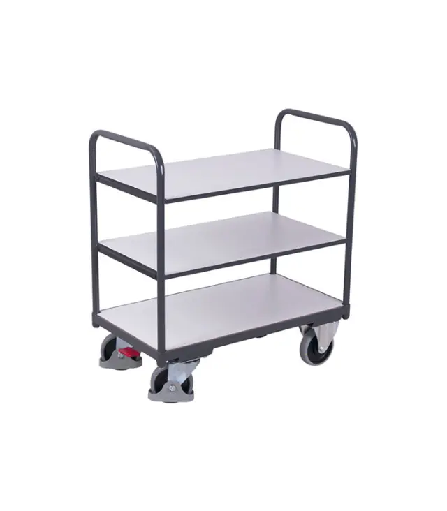 Variofit sw-500.257 Τρόλεϊ Μεταφοράς ESD 3 Επιπέδων για Φορτίο Βάρους ως 250kg