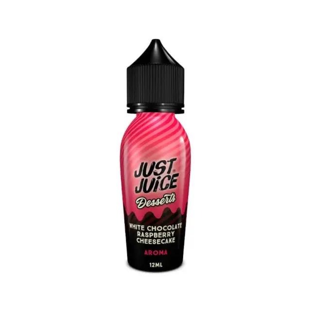 Just Juice Desserts White Chocolate Raspberry Cheesecake Flavour Shot 12ml/60ml