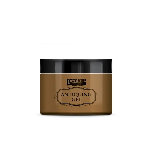 Antiquing Gel Pentart 150ml, Ochre