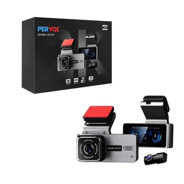 PerVoi Κάμερα Αυτοκινήτου 2K Dash Cam με WiFi X9- 2K Dash Cam with WiFi 014515