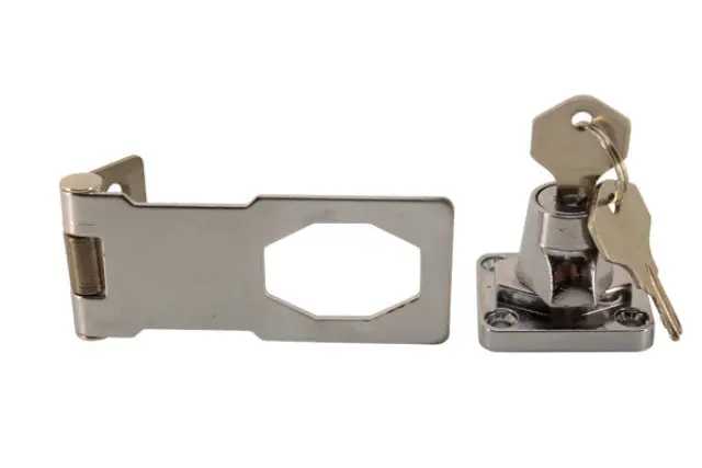 Hasp with lock 75 mm