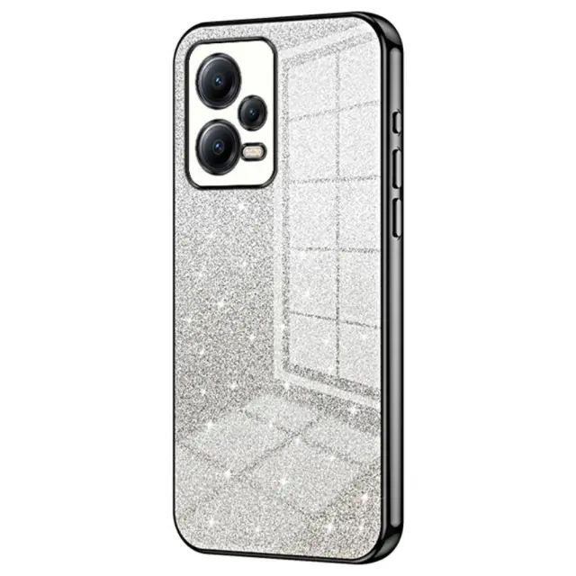 Θήκη Σιλικόνης για Xiaomi Poco X5 5G Electroplating Black OEM