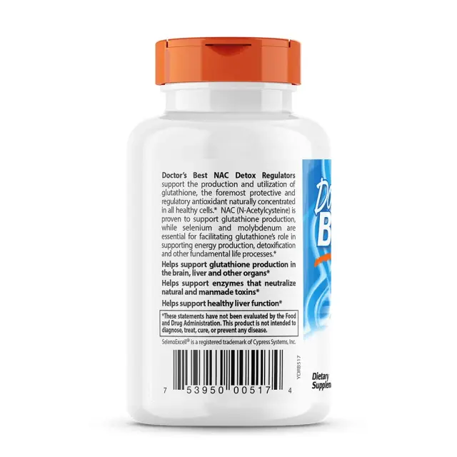 Doctor's Best NAC Detox Regulators 3