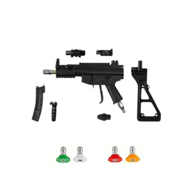 MP5K Πιστόλι Πίεσης Νερού για Πλυστικό Μηχάνημα – Σετ με 4 Μπεκ - Cleaning gun 030224 2