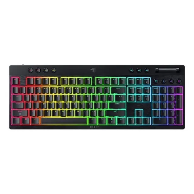 Razer Gaming Keyboard BlackWidow V4 HyperSpeed Razer Yellow Black (RZ03-05271500-R3M1)