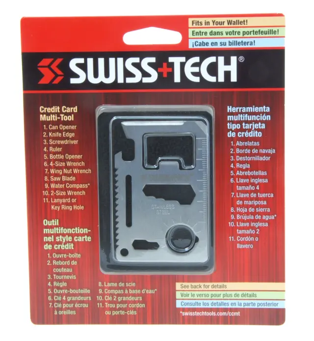 Credit Card Multi - Tool Swiss Tech 2