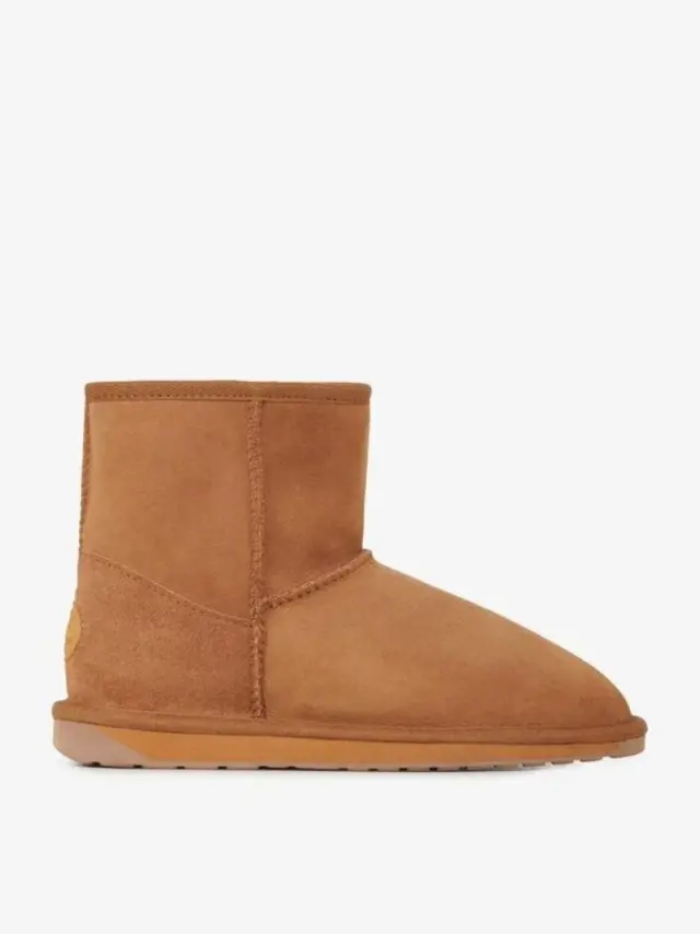 Emu Μποτάκια Γυναικείο δέρμα Καφέ EMU/10003 CHESTNUT 3