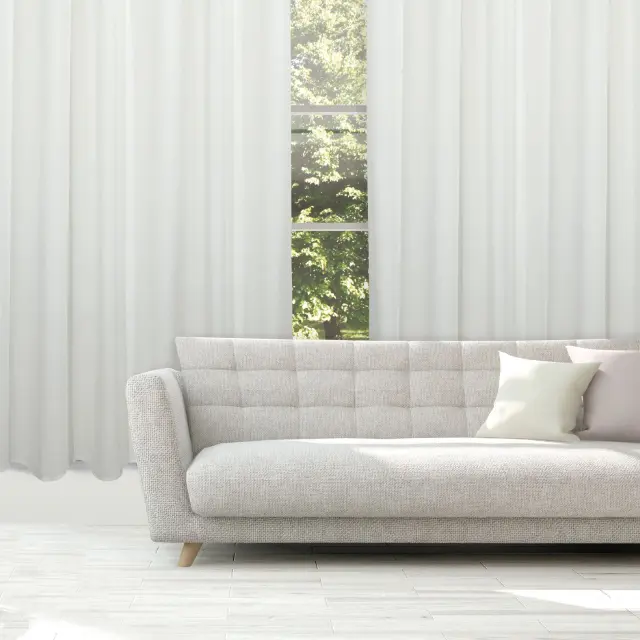 Κουρτίνα 140x270 2233 Λευκό Das Home