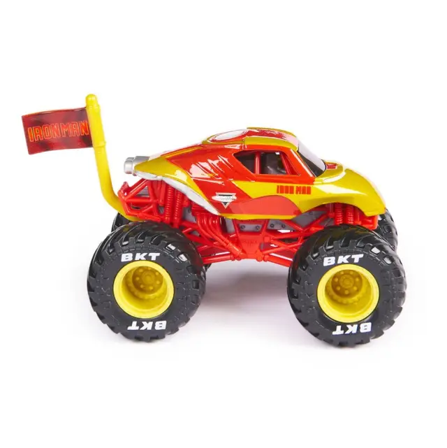 Monster Jam - 1:64 Marvel Single Pack - Iron Man (6071332) - Toys