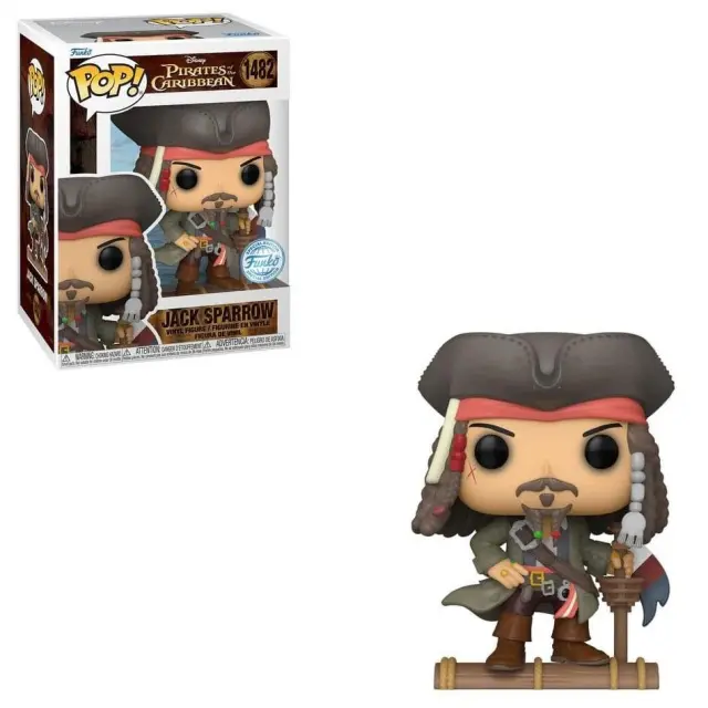 Φιγούρα Funko Pop! Disney: Pirates of the Caribbean - Jack Sparrow (Special Edition) #1482 2