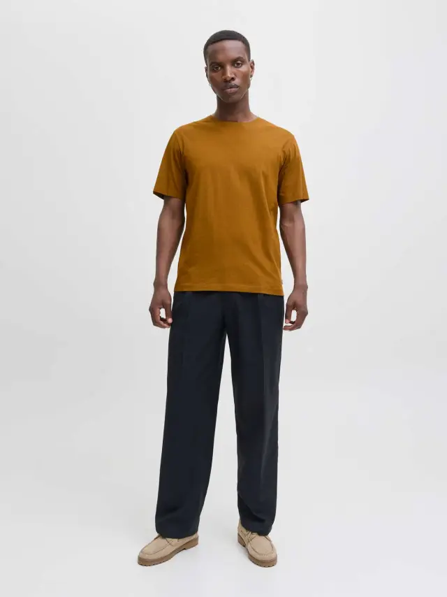 JJEORGANIC BASIC TEE SS O-NECK NOOS Monks Robe 2