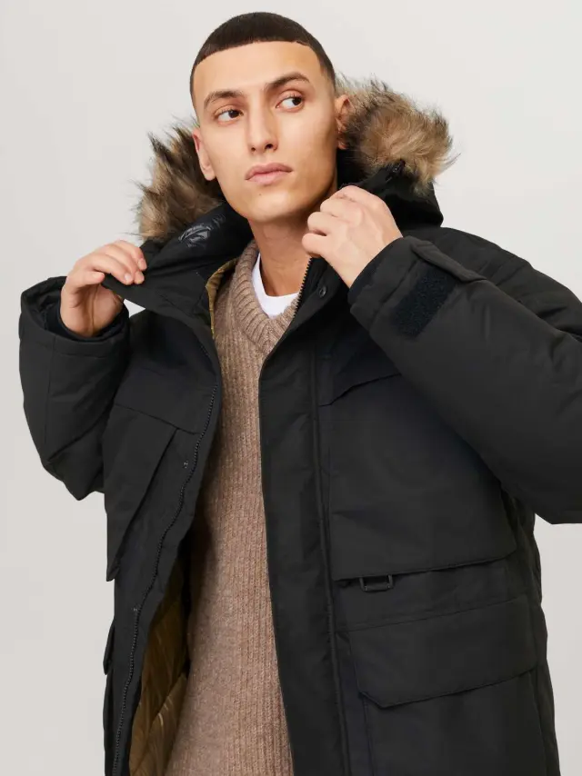 JJSTAR PARKA JACKET Black 2