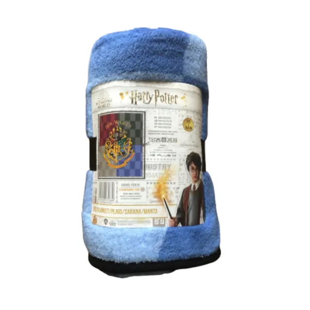 Κουβέρτα Fleece 120x150cm Horwarts Red Green Yellow Grey 7010402 2