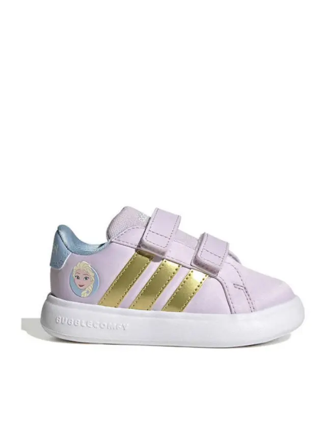 adidasGrand Court Παιδικά Sneakers με Σκρατς Μωβ - 27
