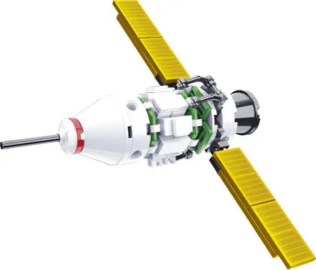 Sluban Τουβλάκια Δορυφόρος Satellite A για 6-12 ετών 67τμχ M38-B0731A