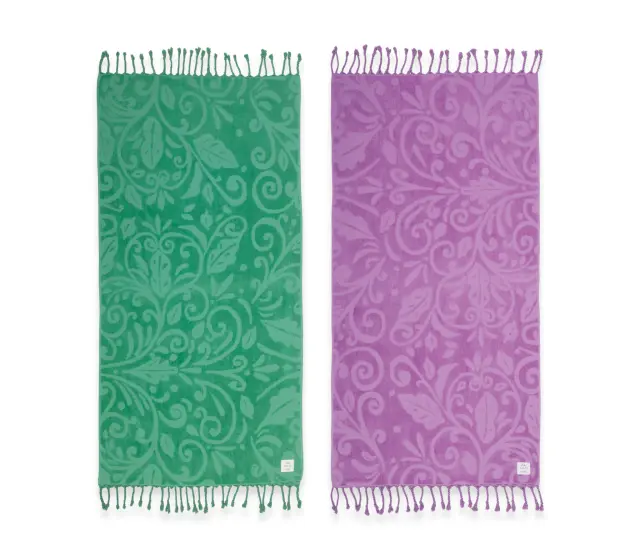 ΠΕΤΣΕΤΑ ΘΑΛΑΣΣΗΣ VERONIA 80X160 NEF-NEF HOMEWARE GREEN 3