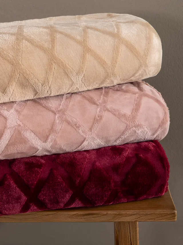 Κουβερτοπαπλωμα King Size Nadine Collection 240x260 NADINE/5 Bordo Palamaiki - KING 240x260 2