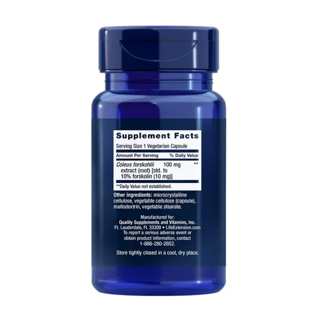 Life Extension Forskolin 10 mg 2