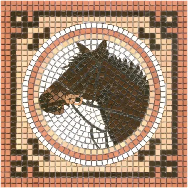 Σετ Με Μίνι Κεραμικές Ψηφίδες 20x20cm, Mustang