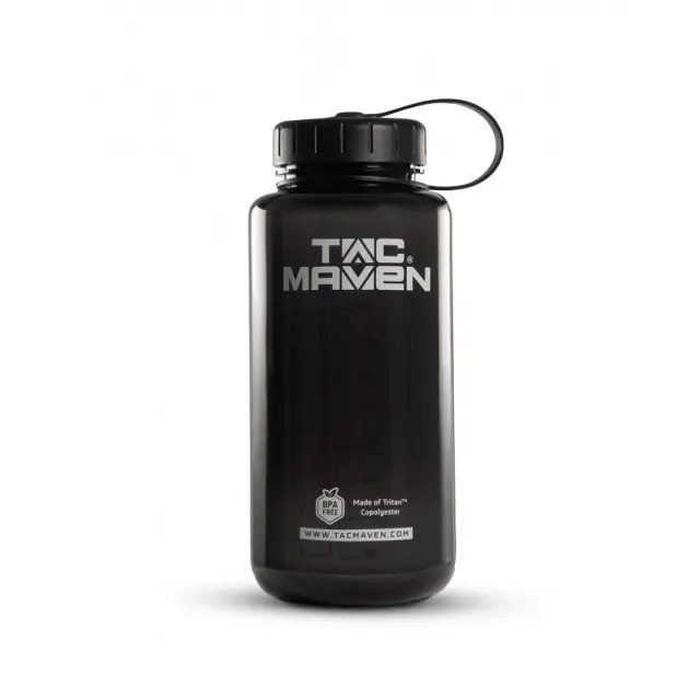 TAC MAVEN Norman Tritan® Water Bottle 550ml-Black-Μπουκάλι Νερού 550ml Μαύρο - 01-Black-Μαύρο