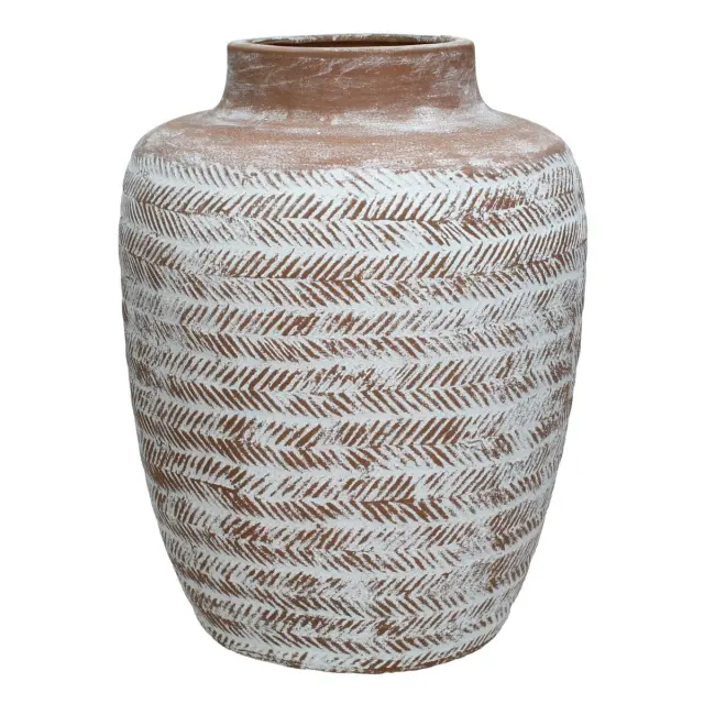 Βάζο Καφέ Τερακότα 23x23x30cm