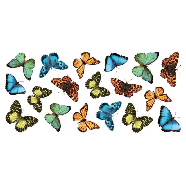 Αυτοκόλλητα Βινυλίου Για Τοίχο Small Ango Colourful Butterflies 59455 2