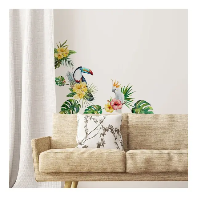 Αυτοκόλλητα Τοίχου Βινυλίου Ango Tropical Birds 44208
