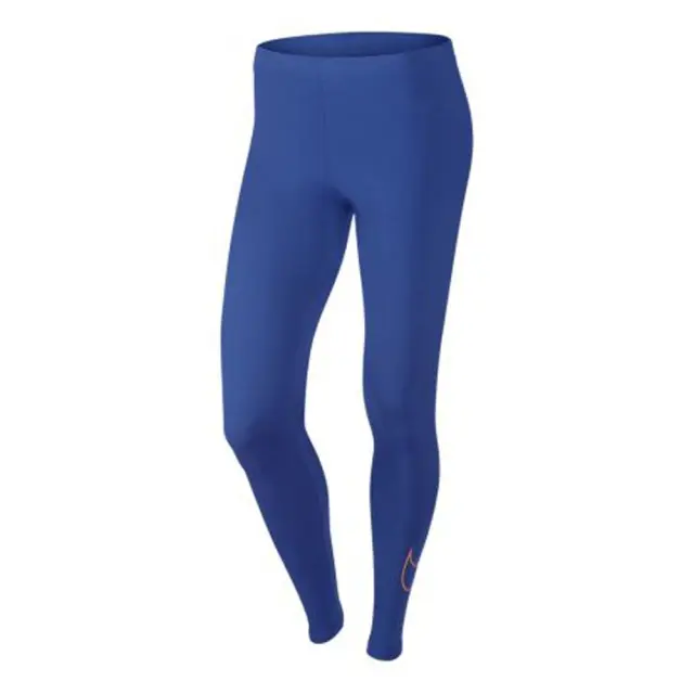 NIKE CLUB LEGGING SWOOSH (644352-480) - Μπλέ - XS