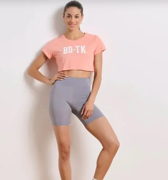 Bodytalk Leggings 2/4 Steel 1251-908514 - S 2
