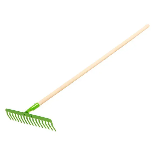 VERTO 15G050 - Τσουγκράνα 420mm με 16 δόντια και στυλιάρι