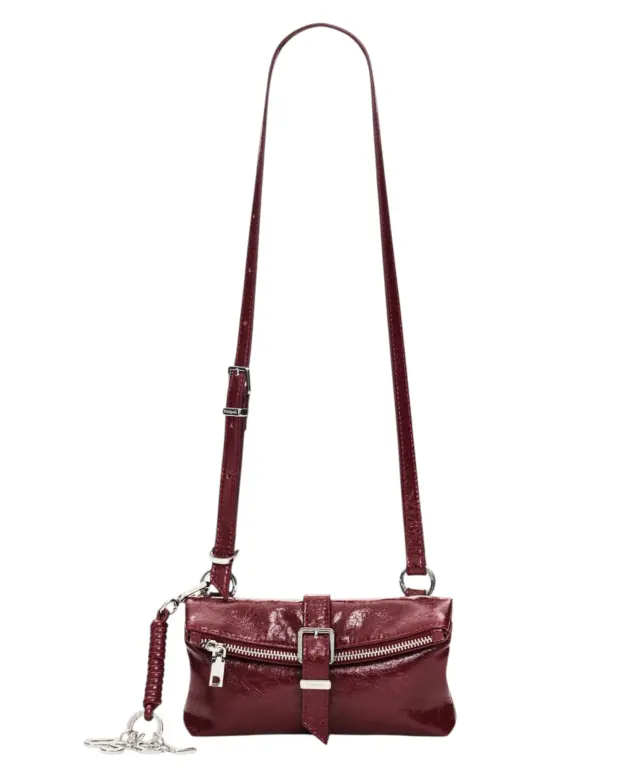 Desigual - Γυναικείο Τσαντάκι Ώμου / Χιαστί Mone Cluth Micro 26WAYP06-3032 Μπορντό