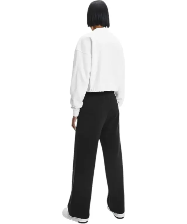 Calvin Klein - Γυναικείο Φούτερ Cropped Relaxed Fit J20J218174-YAF Λευκό - XL 3