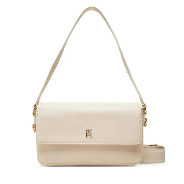 Γυναικεία Τσάντα Ώμου Χιαστί Tommy Hilfiger AW0AW17219 AA8 Μπεζ Μπεζ - One Size 3