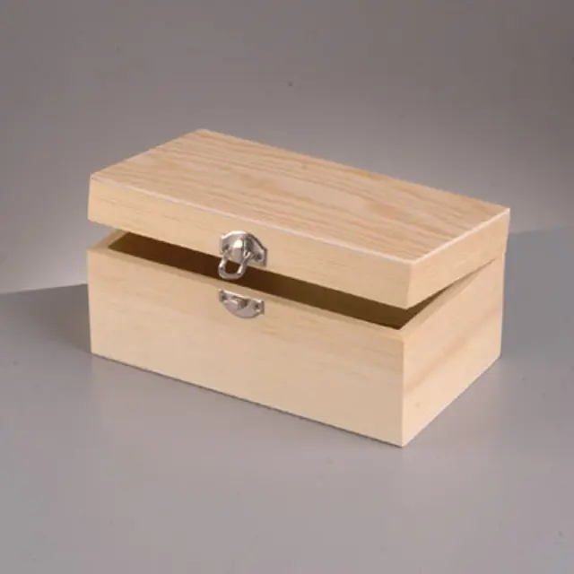 Ξύλινο Κουτί Ορθογώνιο 16x8xh8cm