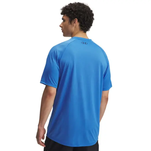 Under Armour Men's Tech Reflective Shortsleeve T-Shirt Μπλε 6005116-402 (Under Armour) 2