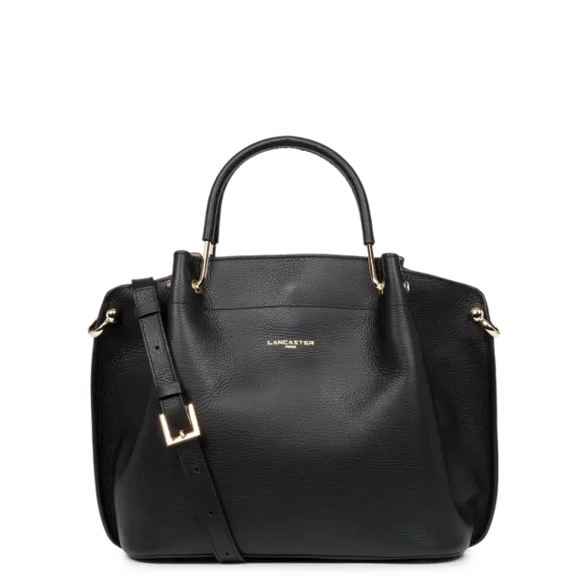 LANCASTER PARIS HANDBAG (470-19-BLACK)