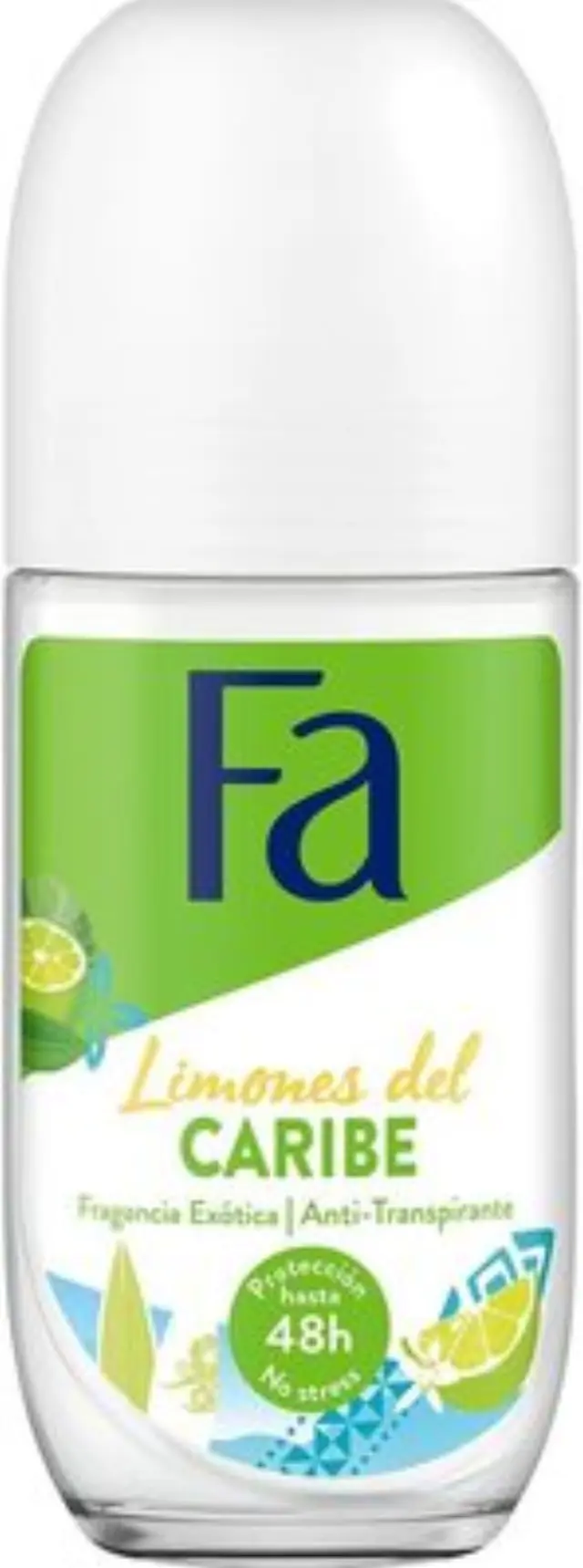Fa Limons Del Caribe Αποσμητικό 48h σε Roll-On 50ml