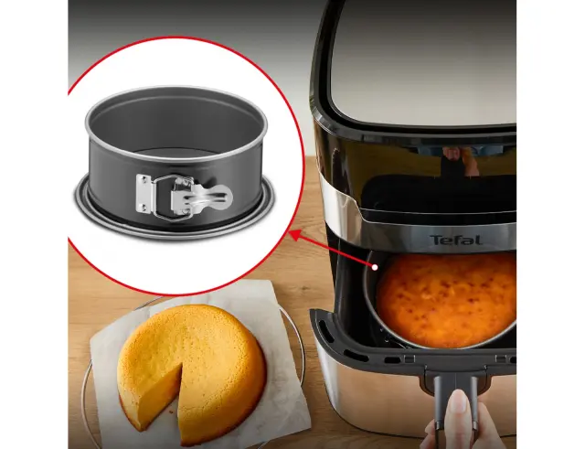 Φόρμα για κέικ στρογγυλό Tefal για Air Fryer, με διαστάσεις 18x18x7.5cm J1761425 2