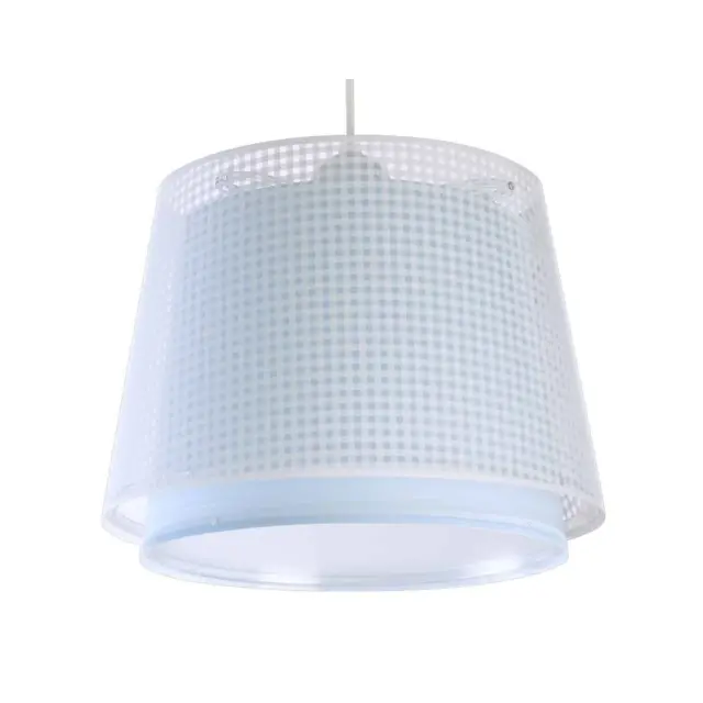 Παιδικό Φωτιστικό Οροφής Μονόφωτο Ango Vichy Blue 80222 T 2